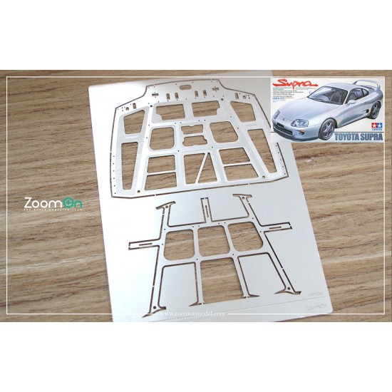 1/24 Toyota Supra(JZA80) Hood Structure (PE) for Tamiya kit