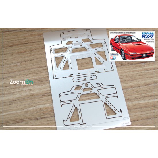1/24 Mazda RX-7 FC Hood Structure (PE) for Tamiya kit