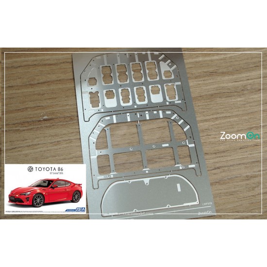 1/24 Toyota 86 Hood Structure (PE) for Aoshima kit
