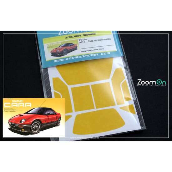 1/24 AZ-1 / Cara Window Masks for Aoshima kit
