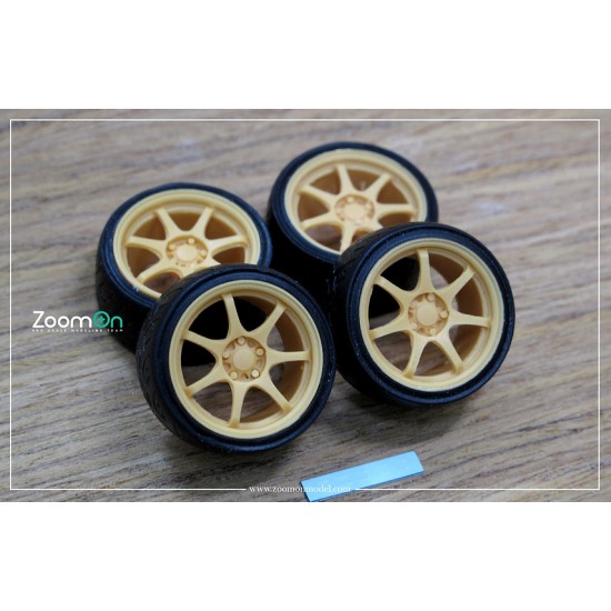 1/24 18'' Mugen GP Rim set with Tyres for FD2/EP3/DC5/S2000/CR-Z