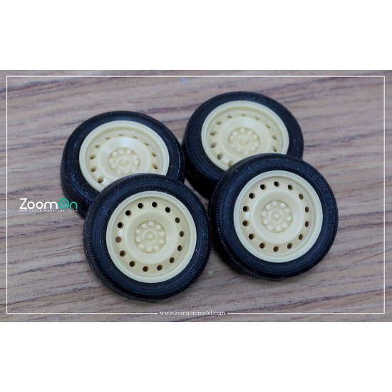 1/24 16'' Steel Rim set