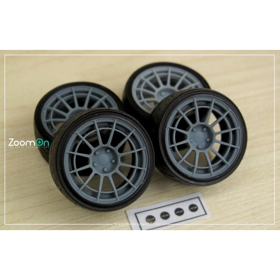 1/24 19'' Enkei NT03RR Rim set with Tyres