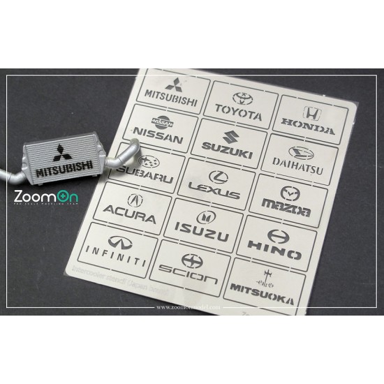 1/20 -1/25 Intercooler Stencil (Japan Brand)