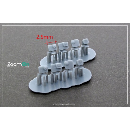 1/24-1/25 Action Cam Set (8pcs)