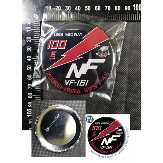 SWS F-4 Special Button Badge - McDonnell Douglas F-4S Phantom II