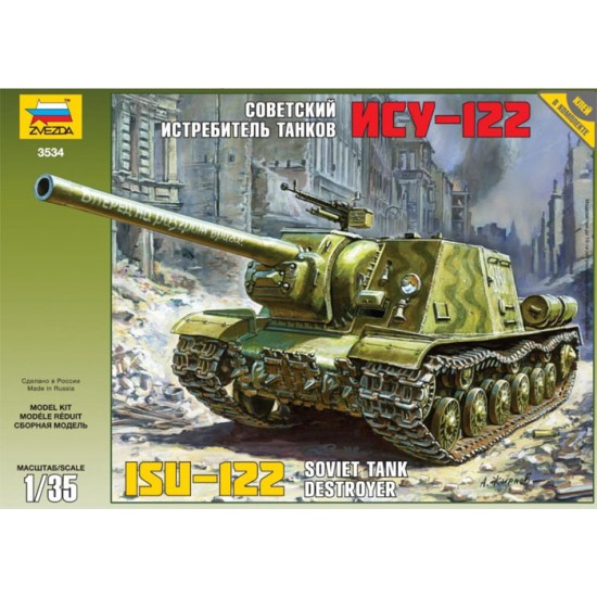 1/35 Soviet Tank Destroyer ISU-122