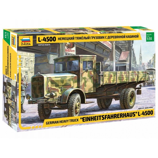 1/35 WWII German Heavy Truck L-4500 "Einheitsfahrerhaus"