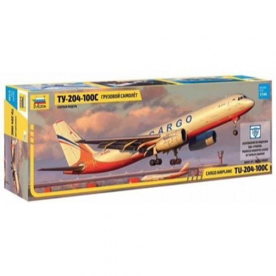1/144 Tupolev TU 204-100C Cargo Airplane