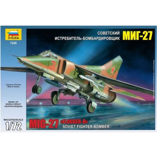 1/72 Soviet Fighter Bomber Mikoyan MiG-27 Flogger D
