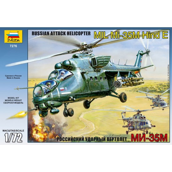 1/72 Russian Attack Helicopter Mil Mi-35M Hind E