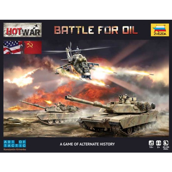 Battle for Oil [Hot War Board Game] - A Game of Alternate History
