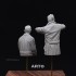 1/35 s.SS-Pz.Abt.501 Tiger-II Radio Operator and Driver 1/35 s.SS-Pz.Abt.501 Tiger-II Radio Operator and Driver