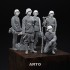 1/35 German M35-M40 Helmet Heads for Tamiya #35371 Infantry Set (5pcs) 1/35 German M35-M40 Helmet Heads for Tamiya #35371 Infantry Set (5pcs)