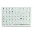 Decals for 1/32 Messerschmitt Bf-109G Cockpit Stencils, Placards with Instrument Panel Decals for 1/32 Messerschmitt Bf-109G Cockpit Stencils, Placards with Instrument Panel