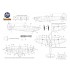 Decals for 1/48 Supermarine Spitfire Early Mark Airframe Stencils Decals for 1/48 Supermarine Spitfire Early Mark Airframe Stencils
