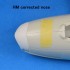 1/48 FJ-3 Fury Corrected Nose Intake for KittyHawk kits 1/48 FJ-3 Fury Corrected Nose Intake for KittyHawk kits