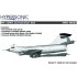 1/48 Lockheed NF-104A Conversion Set for Kinetic F-104G kit 1/48 Lockheed NF-104A Conversion Set for Kinetic F-104G kit