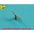 1/200 US Navy Ships 40mm Bofors Mk.1 Gun Barrels (20pcs) 1/200 US Navy Ships 40mm Bofors Mk.1 Gun Barrels (20pcs)