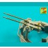 1/35 US .50 cal Aircraft Heavy Machine Gun Browning ANM2 Barrels w/Flash Hiders (2 sets) 1/35 US .50 cal Aircraft Heavy Machine Gun Browning ANM2 Barrels w/Flash Hiders (2 sets)