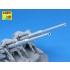 1/35 German 128mm L/61 Barrels for Anti-Aircraft 12.8cm FlaK 40 Zwilling for Takom kit 1/35 German 128mm L/61 Barrels for Anti-Aircraft 12.8cm FlaK 40 Zwilling for Takom kit