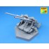 1/35 German 128mm L/61 Barrels for Anti-Aircraft 12.8cm FlaK 40 Zwilling for Takom kit 1/35 German 128mm L/61 Barrels for Anti-Aircraft 12.8cm FlaK 40 Zwilling for Takom kit