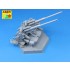 1/35 German 128mm L/61 Barrels for Anti-Aircraft 12.8cm FlaK 40 Zwilling for Takom kit 1/35 German 128mm L/61 Barrels for Anti-Aircraft 12.8cm FlaK 40 Zwilling for Takom kit