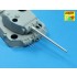 1/35 Armament for US M6 Heavy Tank (1x 76.2mm M7, 1x 37mm M6, 2x 12.7mm Browning M2 HB) 1/35 Armament for US M6 Heavy Tank (1x 76.2mm M7, 1x 37mm M6, 2x 12.7mm Browning M2 HB)