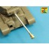1/35 US T26E3 M26 Pershing 90mm M3 Barrel w/Muzzle Brake for Tamiya kits 1/35 US T26E3 M26 Pershing 90mm M3 Barrel w/Muzzle Brake for Tamiya kits