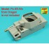1/35 German 10.5 cm L/28 Gun Barrel for Pz.Sfl.IVb/Heuschrecke Ivb 1/35 German 10.5 cm L/28 Gun Barrel for Pz.Sfl.IVb/Heuschrecke Ivb