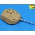 1/35 75mm Metal Gun Barrel for US Light Tank M24 Chaffee for Bronco kit 1/35 75mm Metal Gun Barrel for US Light Tank M24 Chaffee for Bronco kit