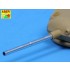 1/35 75mm Metal Gun Barrel for US Light Tank M24 Chaffee for Bronco kit 1/35 75mm Metal Gun Barrel for US Light Tank M24 Chaffee for Bronco kit