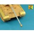 1/48 German King Tiger Porsche Turret 8.8cm Kw.K 43/2 L/71 Gun Barrel for Tamiya kits 1/48 German King Tiger Porsche Turret 8.8cm Kw.K 43/2 L/71 Gun Barrel for Tamiya kits