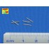 1/72 Metal Barrels for German Tank MG34 Machine Guns (5pcs) 1/72 Metal Barrels for German Tank MG34 Machine Guns (5pcs)