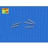 1/72 Metal Barrels for German Tank MG34 Machine Guns (5pcs) 1/72 Metal Barrels for German Tank MG34 Machine Guns (5pcs)