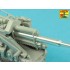 1/72 German 128mm Flak 40 Anti-Aircraft Gun Barrel for ModelCollect kits