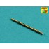1/32 British Browning .303 Aircraft Machine Guns Barrels with Flash Hiders (2pcs) 1/32 British Browning .303 Aircraft Machine Guns Barrels with Flash Hiders (2pcs)