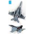 1/72 USN F/A-18F VFA-154 Black Knights 1/72 USN F/A-18F VFA-154 Black Knights