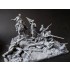 54mm Scale American Civil War Battle of Cedar Creek 1864 (8 figures w/base & low wall) 54mm Scale American Civil War Battle of Cedar Creek 1864 (8 figures w/base & low wall)