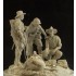 1/24 (75mm) WWI ANZACs Boiling the Billy (3 Resin Figures+Dog+Accessories+Scenic Base)