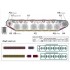 1/35 Centurion MBT Series Quick Assembly Link & Length Track 1/35 Centurion MBT Series Quick Assembly Link & Length Track
