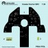 1/24 Harrier GR1 / GR3 Nickel Silver Instrument Panel for Airfix kits 1/24 Harrier GR1 / GR3 Nickel Silver Instrument Panel for Airfix kits