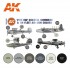 Acrylic Paint 3rd Gen set for Aircraft - WWII RAF Coastal Command & RN Fleet Air Arm Acrylic Paint 3rd Gen set for Aircraft - WWII RAF Coastal Command & RN Fleet Air Arm