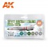 Acrylic Paint 3rd Gen set for Aircraft - Soviet Aircraft Colours 1950s-1970s (8x 17ml) Acrylic Paint 3rd Gen set for Aircraft - Soviet Aircraft Colours 1950s-1970s (8x 17ml)