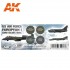 Acrylic Paint 3rd Gen set for Aircraft - US Air Force European I Camo Colours 1980s Acrylic Paint 3rd Gen set for Aircraft - US Air Force European I Camo Colours 1980s