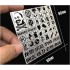 World of Tanks/War Thunder Game Signs Stencil (Masking) for 1/32, 1/35 Scale Models (80x50mm) World of Tanks/War Thunder Game Signs Stencil (Masking) for 1/32, 1/35 Scale Models (80x50mm)