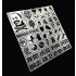 World of Tanks/War Thunder Game Signs Stencil (Masking) for 1/32, 1/35 Scale Models (80x50mm) World of Tanks/War Thunder Game Signs Stencil (Masking) for 1/32, 1/35 Scale Models (80x50mm)