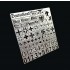 WWII German Stencil (Masking) for 1/32, 1/35 Scale Models (80x85mm) WWII German Stencil (Masking) for 1/32, 1/35 Scale Models (80x85mm)