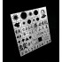 WWII Chinese Army AFV Stencil (Masking) for 1/32, 1/35 Scale Models (80x80mm) WWII Chinese Army AFV Stencil (Masking) for 1/32, 1/35 Scale Models (80x80mm)