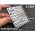 WWII Soviet AFV Stencil (Masking) for 1/32, 1/35 Scale Models (80x90mm) WWII Soviet AFV Stencil (Masking) for 1/32, 1/35 Scale Models (80x90mm)